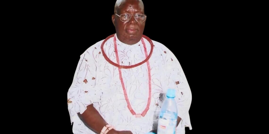 Chief J. E Monye, the Ojoto of Agbor & the Iregwa of Ogbemudein