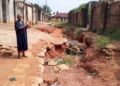 OTEKILE STREET RESIDENTS IN AGBOR SERIOUSLY DEVASTED BY EROSION