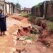 OTEKILE STREET RESIDENTS IN AGBOR SERIOUSLY DEVASTED BY EROSION